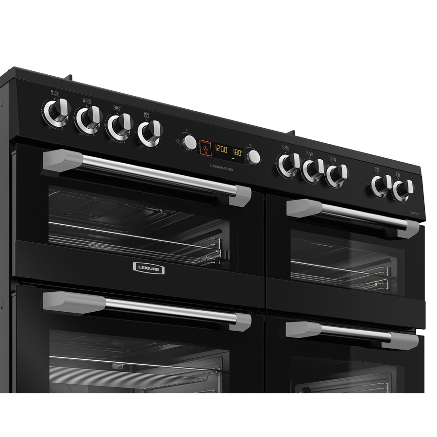 additioanl image for  Leisure 110 cm Dual Fuel Cooker Black 