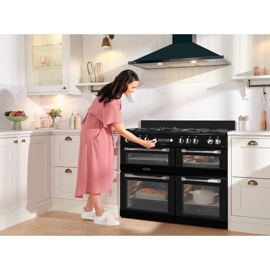 additioanl image for  Leisure 110 cm Dual Fuel Cooker Black 