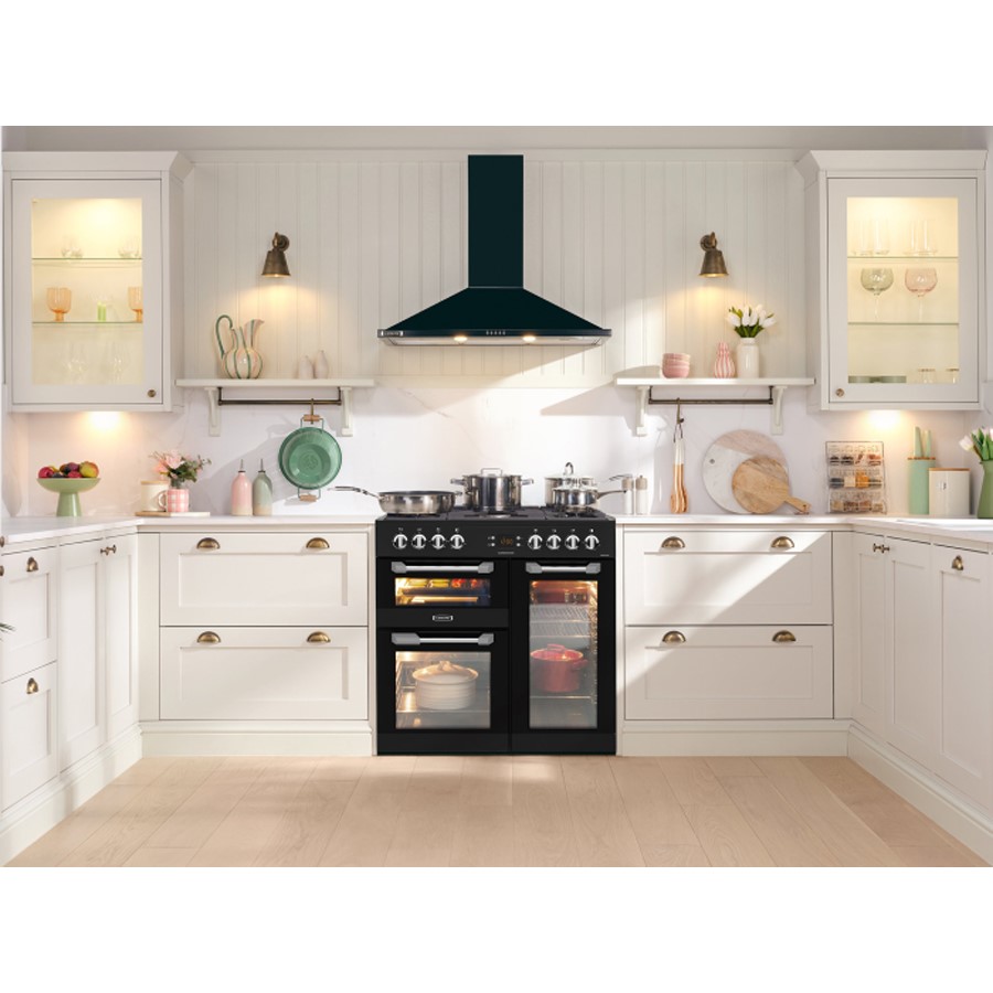 additioanl image for  Leisure 90 cm Dual Fuel Cooker Black 