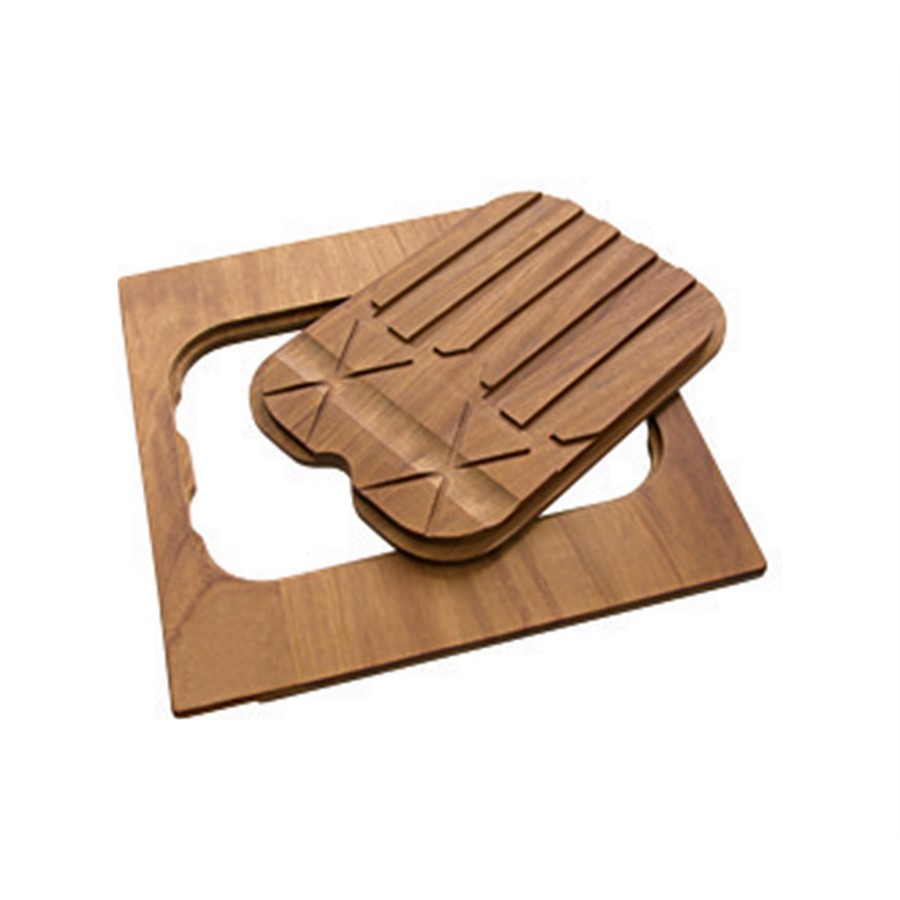 additioanl image for  Foster Twin Wood Cutting Board 41 x 41cm 
