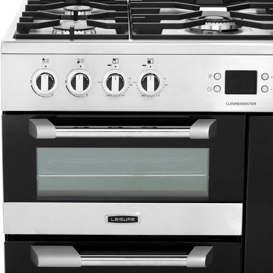 additioanl image for  Leisure 90 cm Dual Fuel Cooker S/Steel 