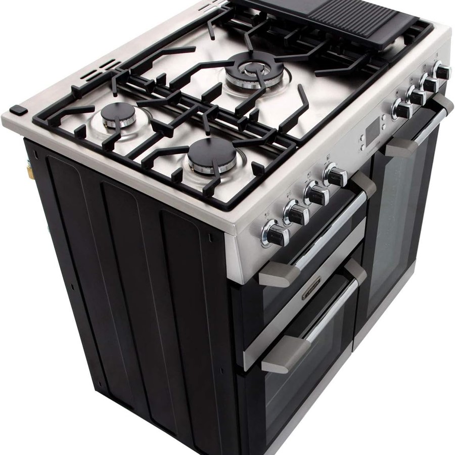 additioanl image for  Leisure 90 cm Dual Fuel Cooker S/Steel 