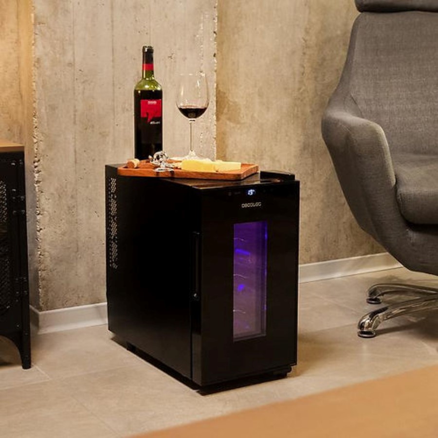 additioanl image for  Cecotec Wine Cooler Black 8 Bottles 