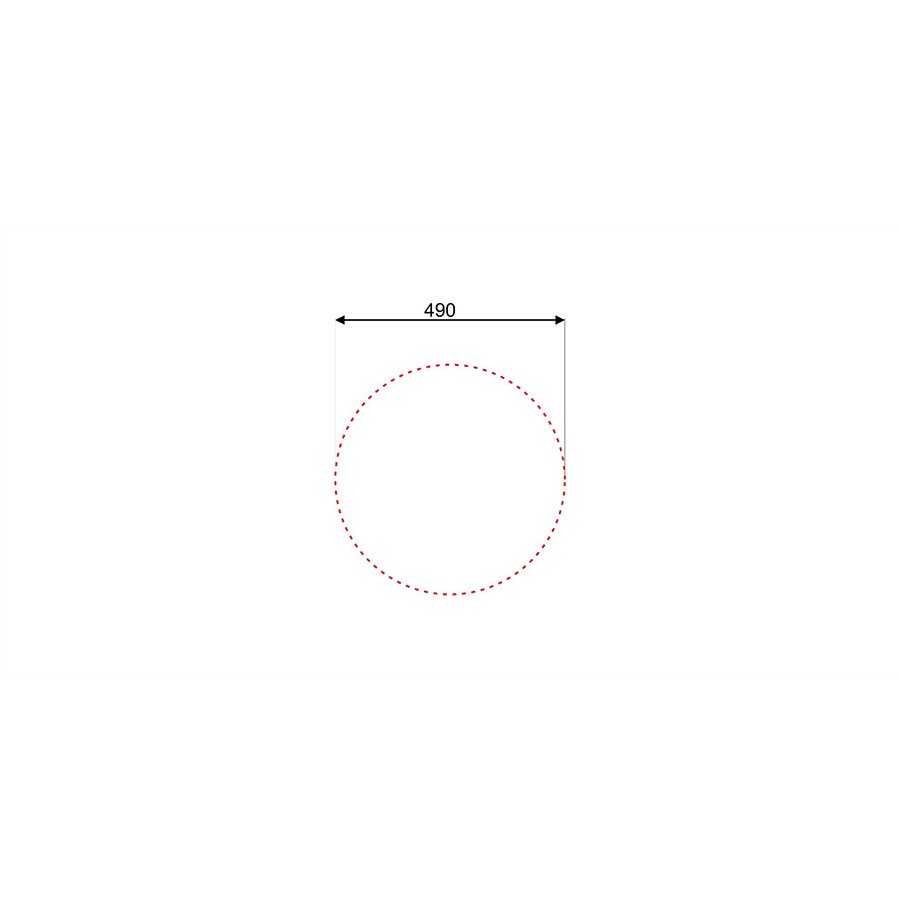 additioanl image for  Asil 1 Bowl Sink Round 50.0cms Inset 