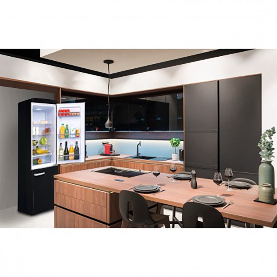 additioanl image for  FrigeluX Fridge Freezer Black 
