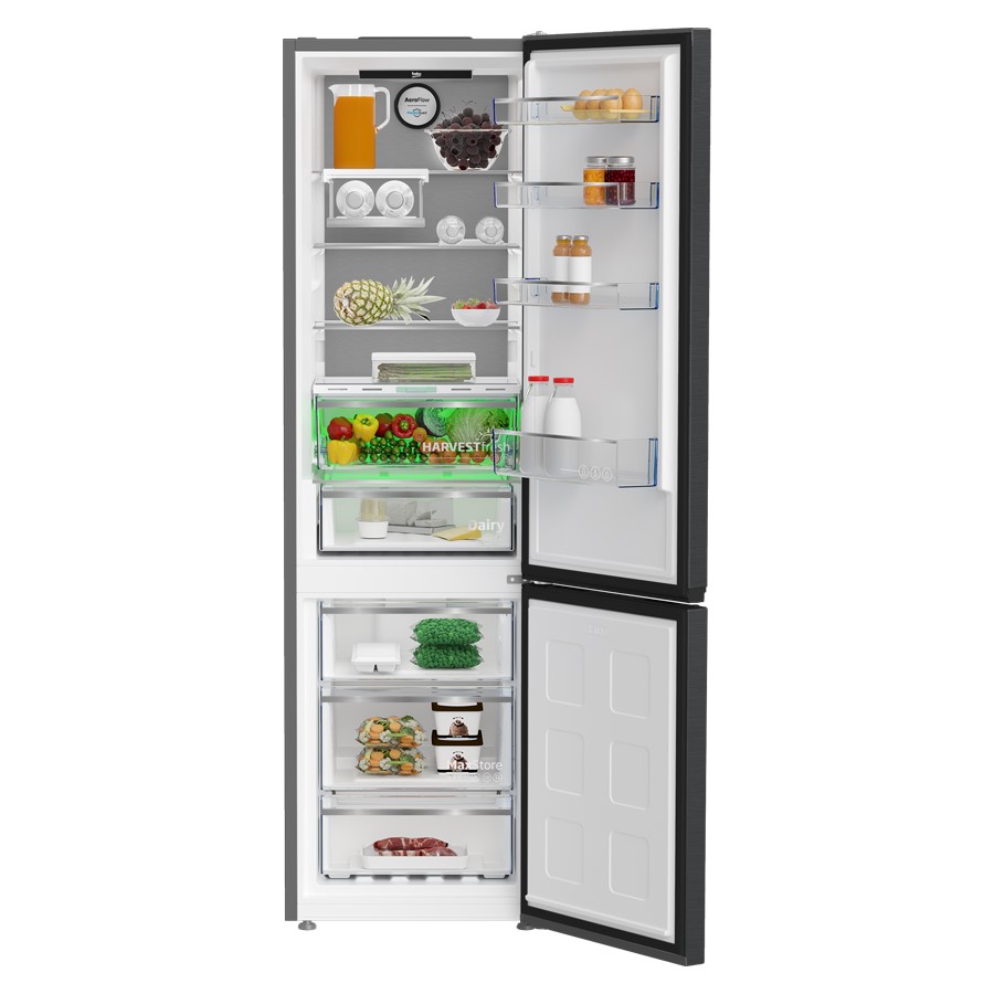 additioanl image for  Beko Fridge Freezer No Frost Dark Inox 