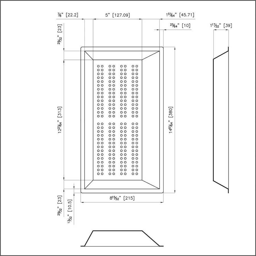 additioanl image for  Foster SS Perforated Tray Drilled Bowl 