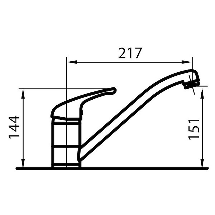 additioanl image for  Foster Mixer Tap S1000 - RO Chrome 