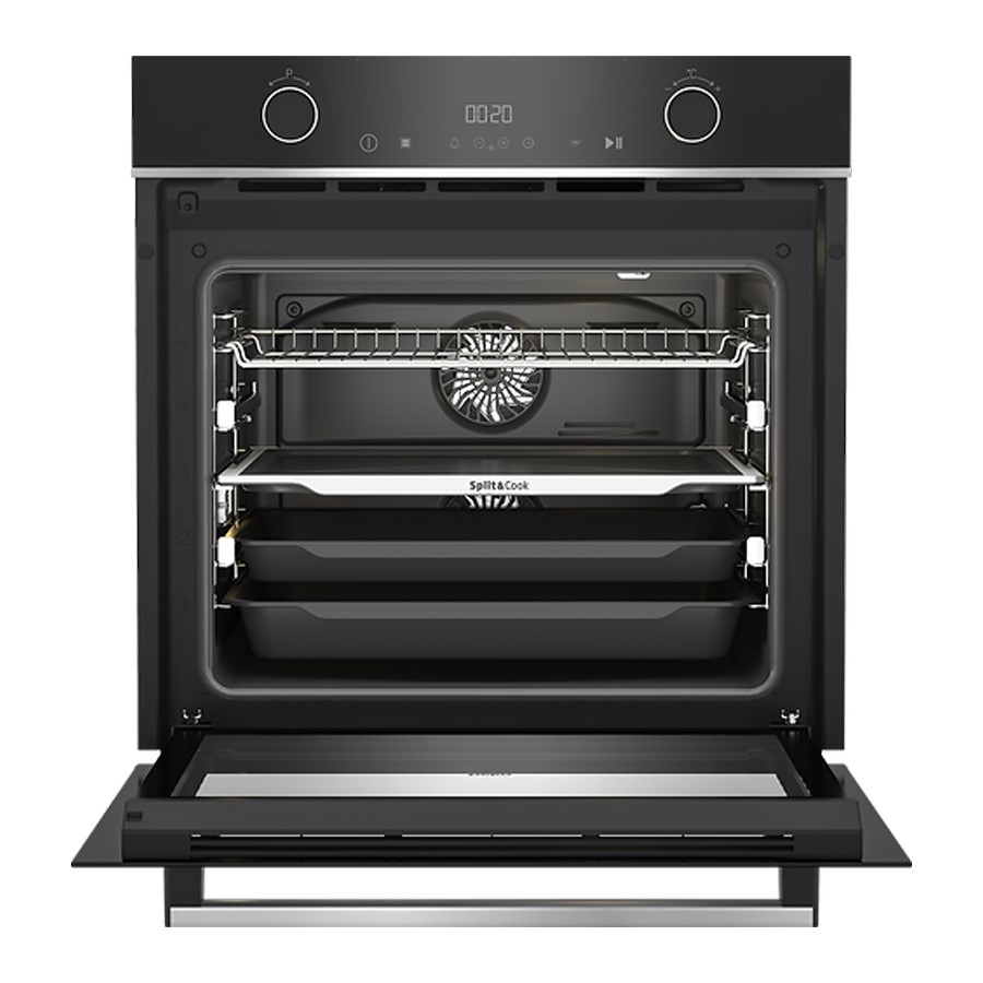 additioanl image for  Beko Oven Split and Cook with Steam 