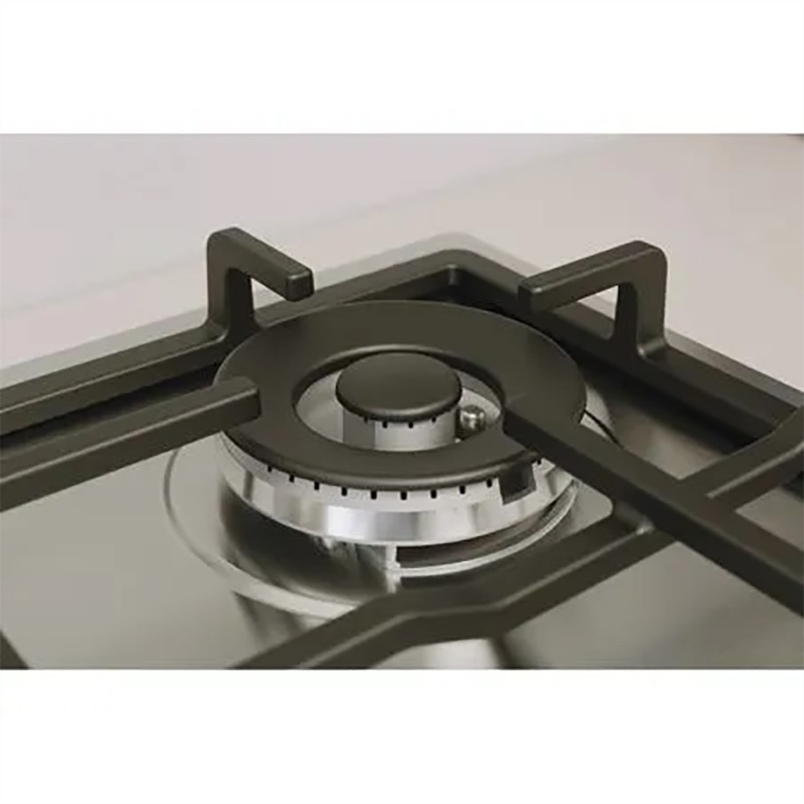 additioanl image for  Indesit Hob Gas 4 Burner Stainless Steel 