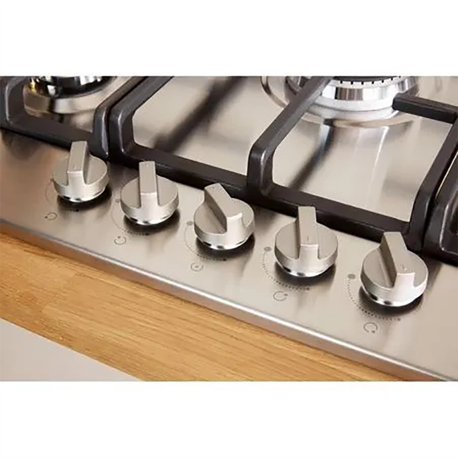 additioanl image for  Indesit Hob Gas 5 Burner Stainless Steel 