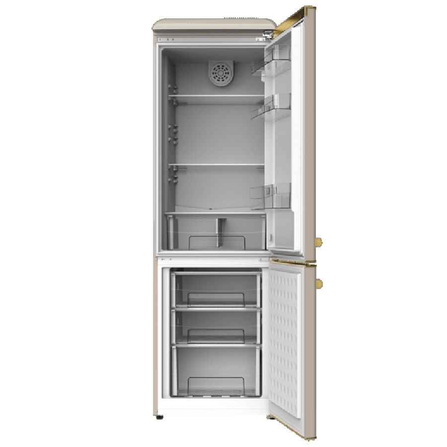 additioanl image for  Cecotec Retro Fridge Combi Beige 300 L 