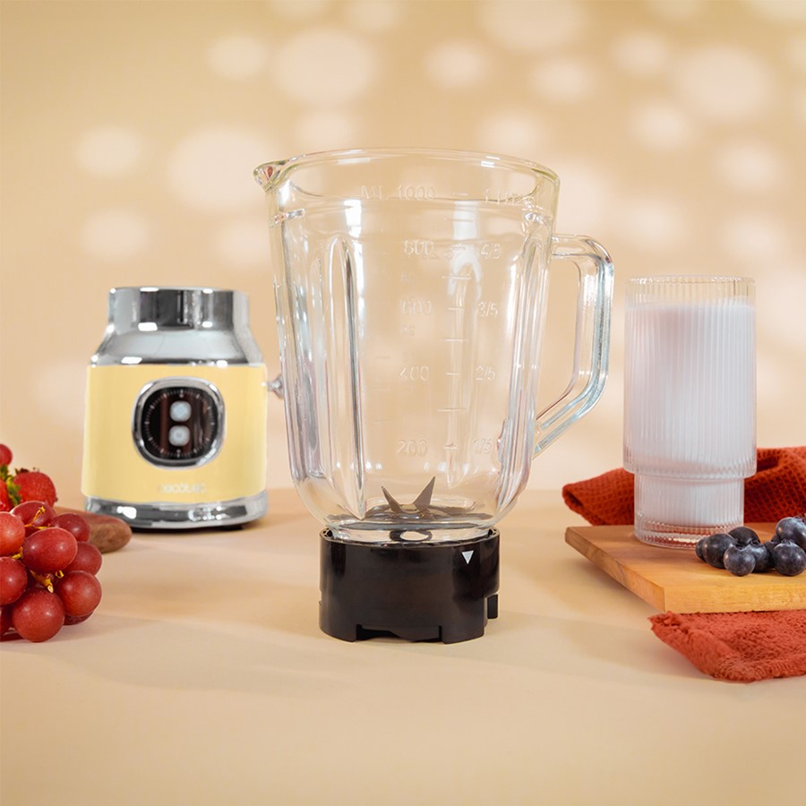 additioanl image for  Cecotec Blender Retro Twist Yellow 