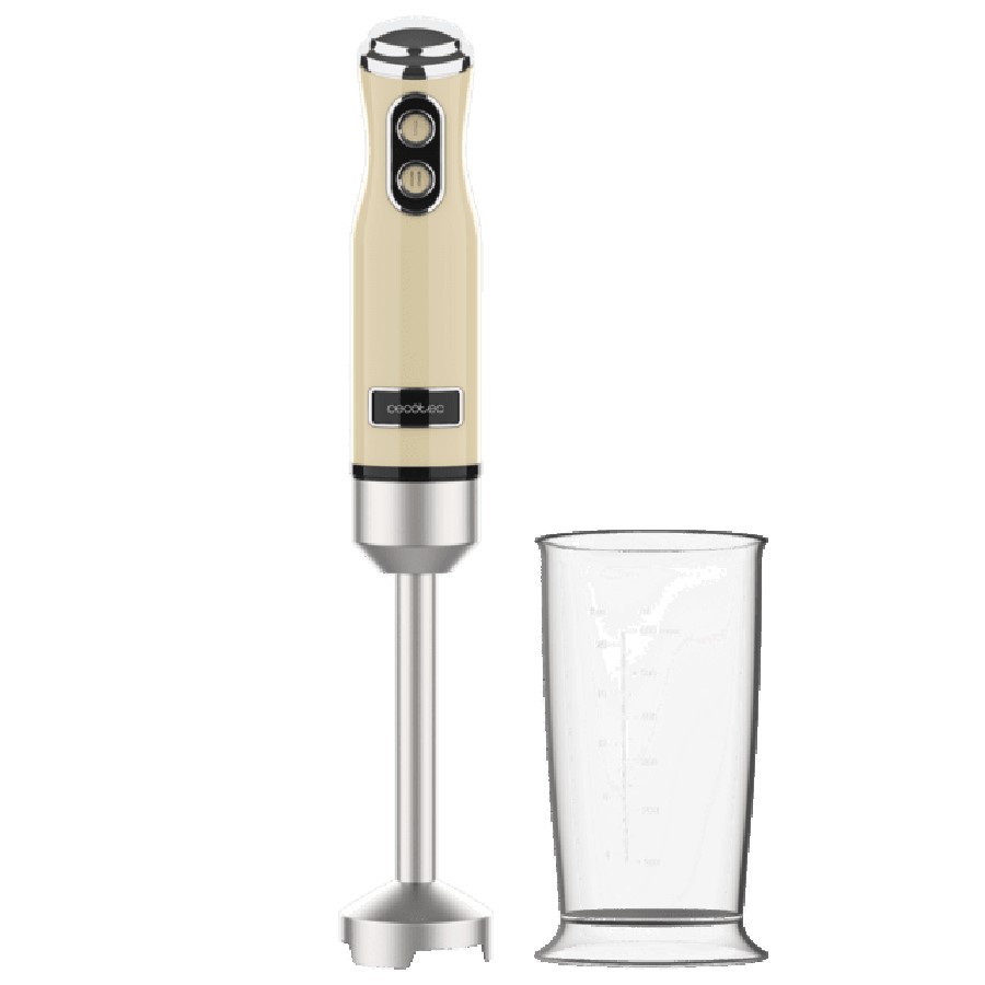 additioanl image for  Cecotec Hand Blender Retro Yellow 1200 w 