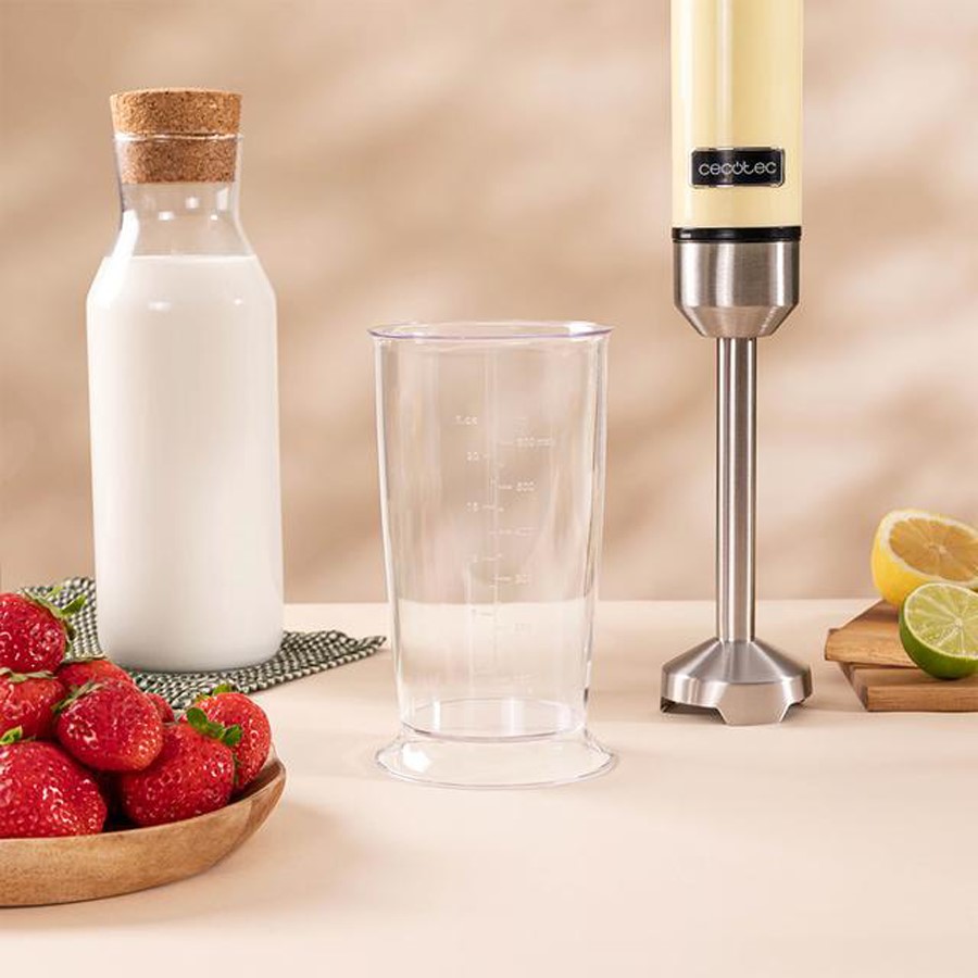 additioanl image for  Cecotec Hand Blender Retro Yellow 1200 w 