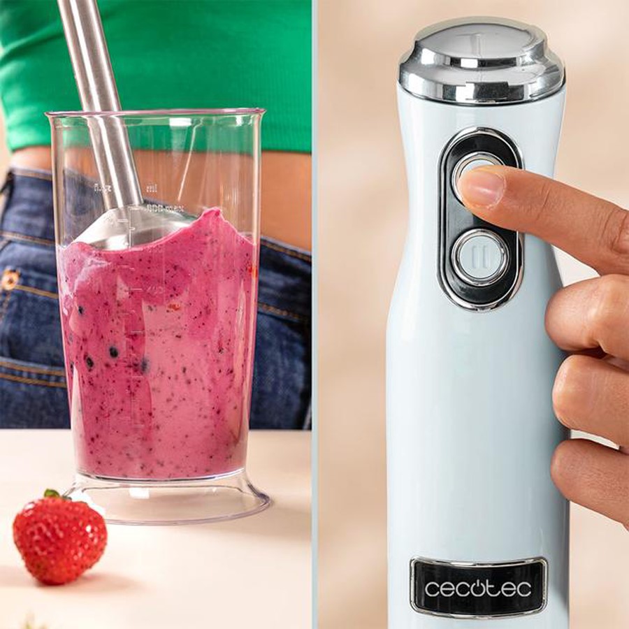 additioanl image for  Cecotec Hand Blender Retro Blue 1200 w 