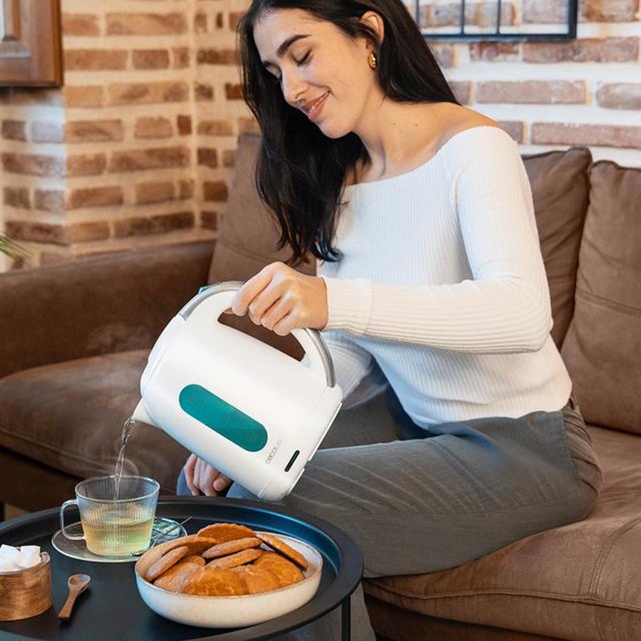 additioanl image for  Cecotec Kettle Thermosense White 1.7L 