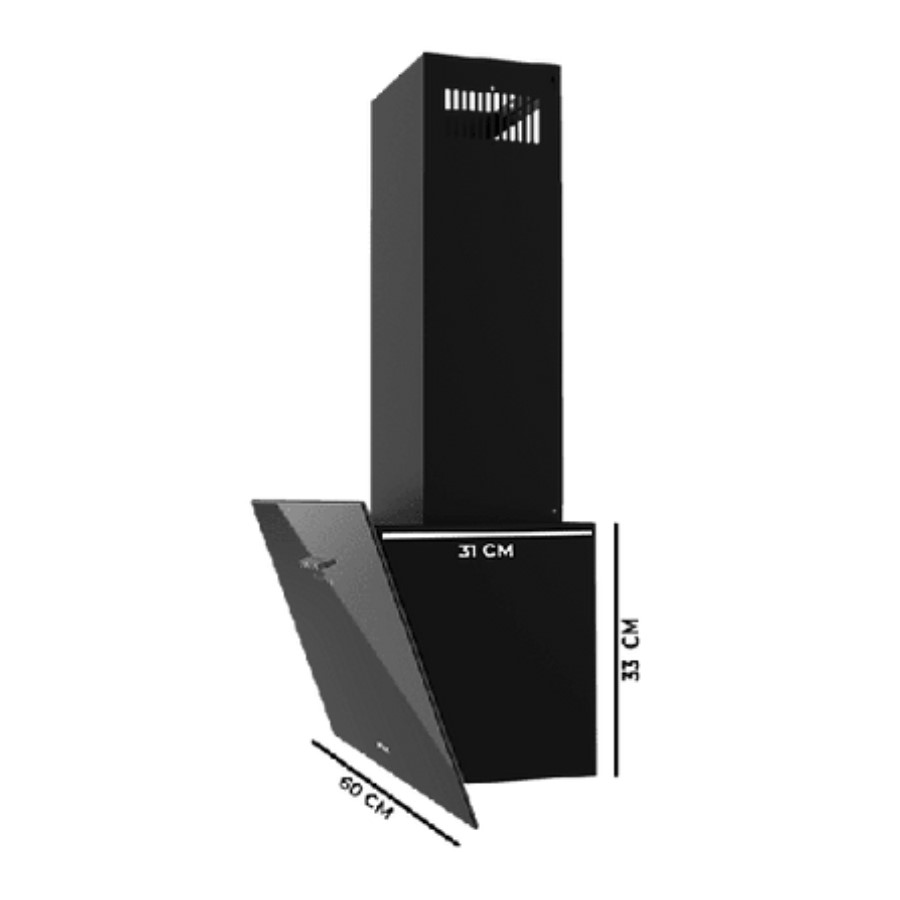 additioanl image for  Cecotec Hood Flux DM 603500 Glass Blac 