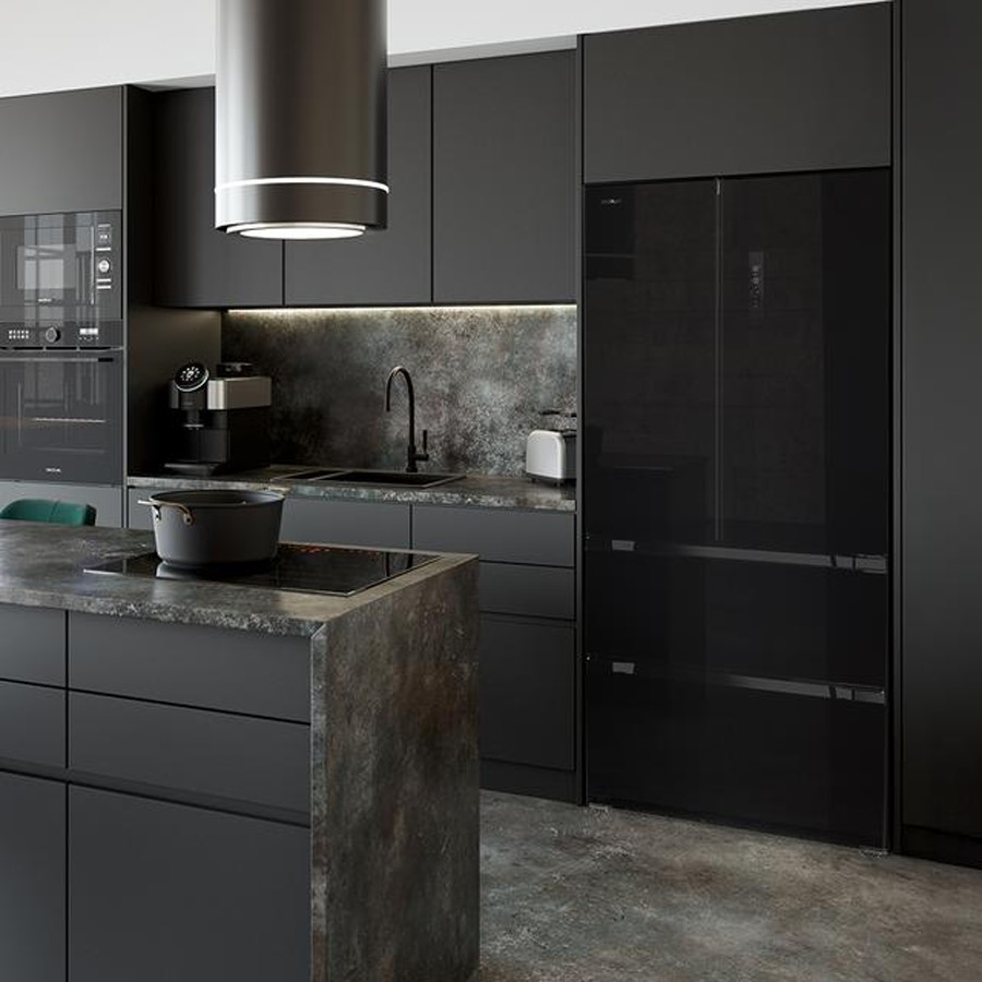 additioanl image for  Cecotec CoolMarket Black Glass 436 L FD 