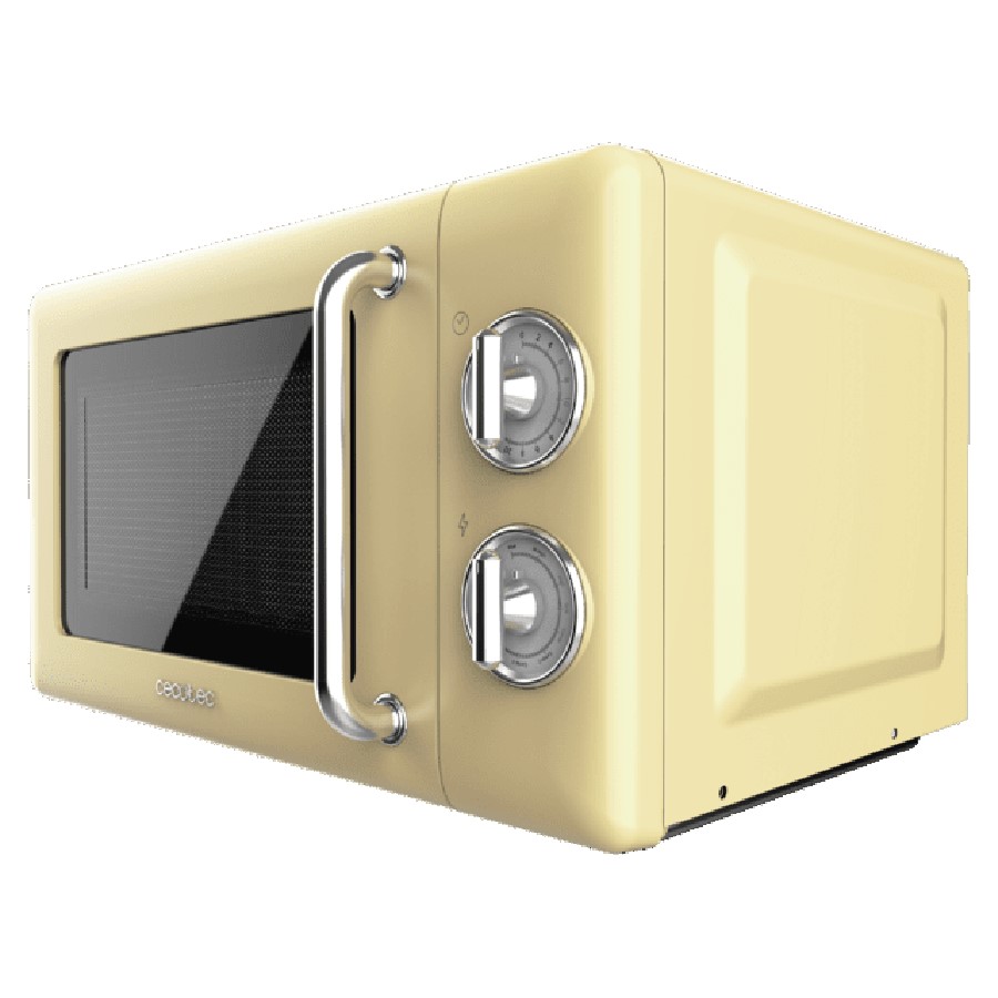 additioanl image for  Cecotec Microwave Retro Yellow 20 L 3110 