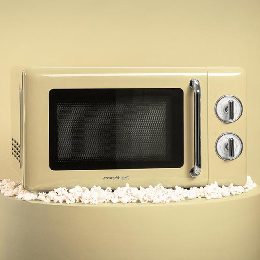 additioanl image for  Cecotec Microwave Retro Yellow 20 L 3110 