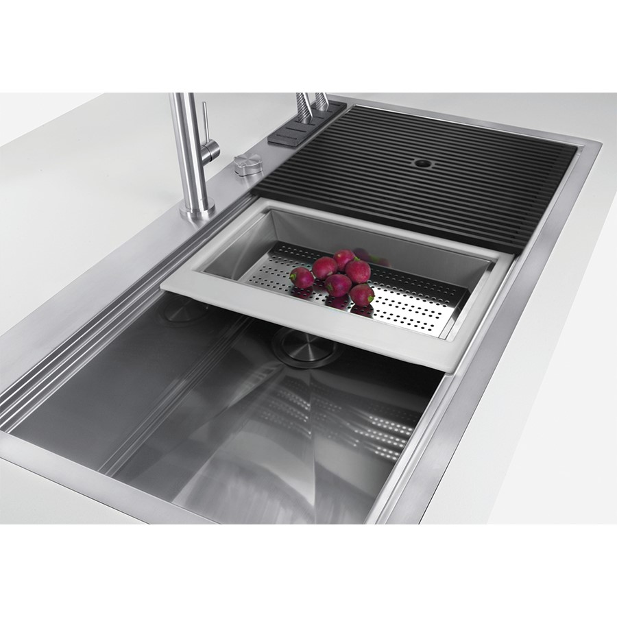 additioanl image for  Foster Sink Milano UM S/Steel 101x 50 cm 