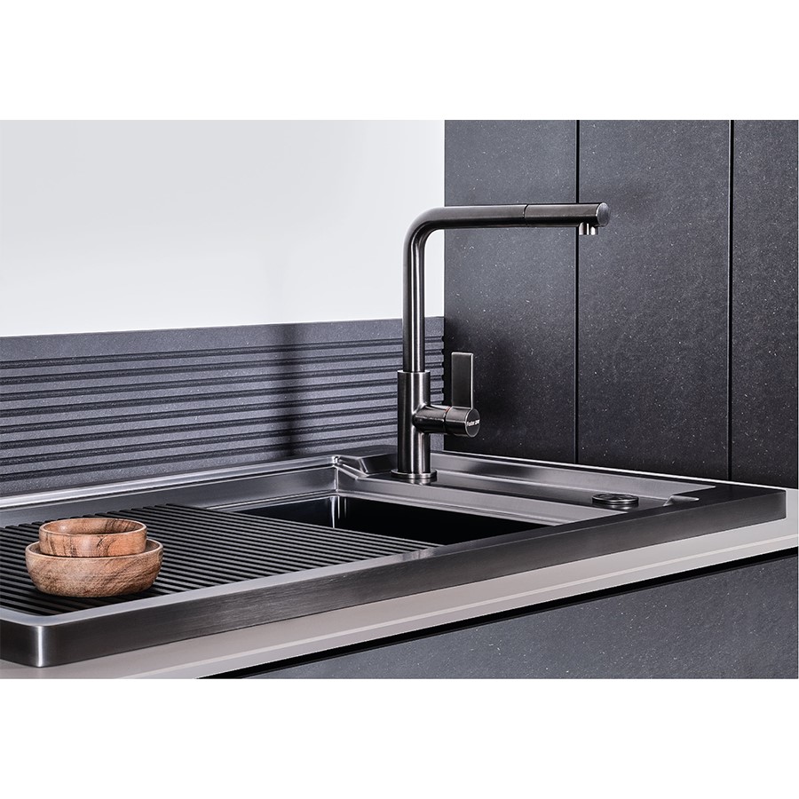 additioanl image for  Foster Vela Plus Gun Metal Satin 