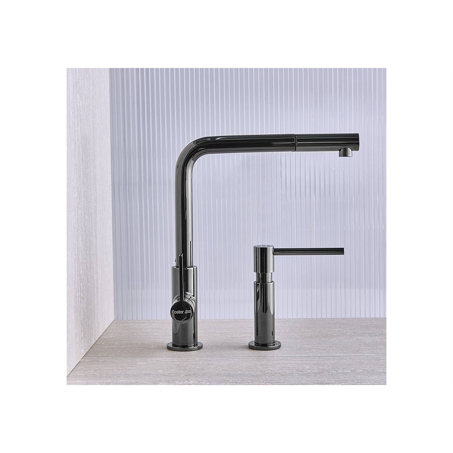 additioanl image for  Foster Mixer Tap Omega Plus Gun Metal 