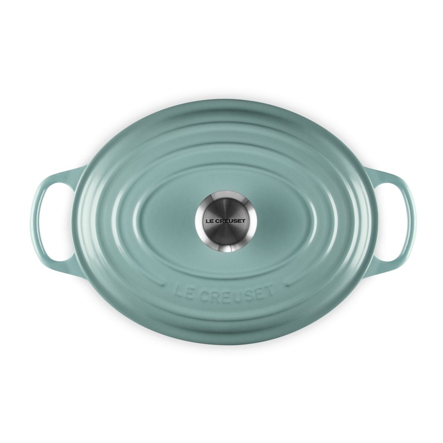additioanl image for  Le Creuset Oval Casserole Sea Salt 31 cm 