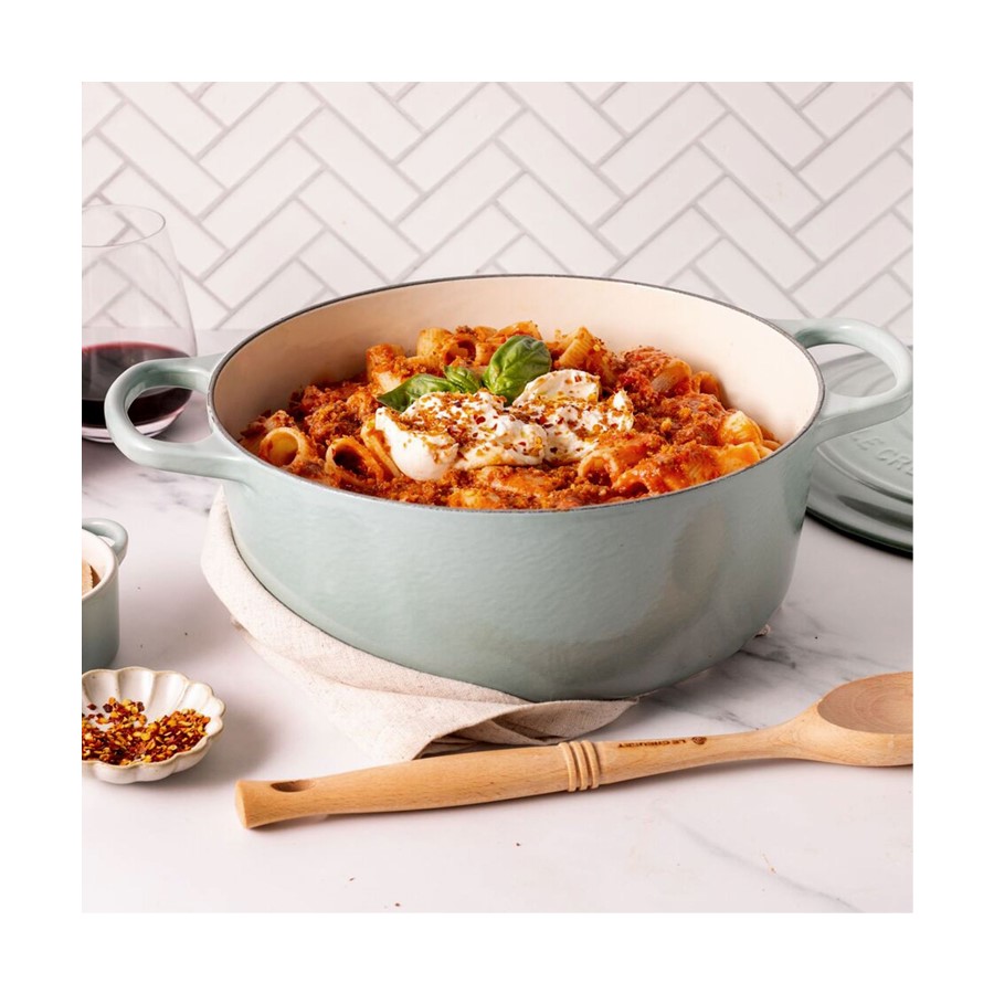 additioanl image for  Le Creuset Oval Casserole Sea Salt 31 cm 