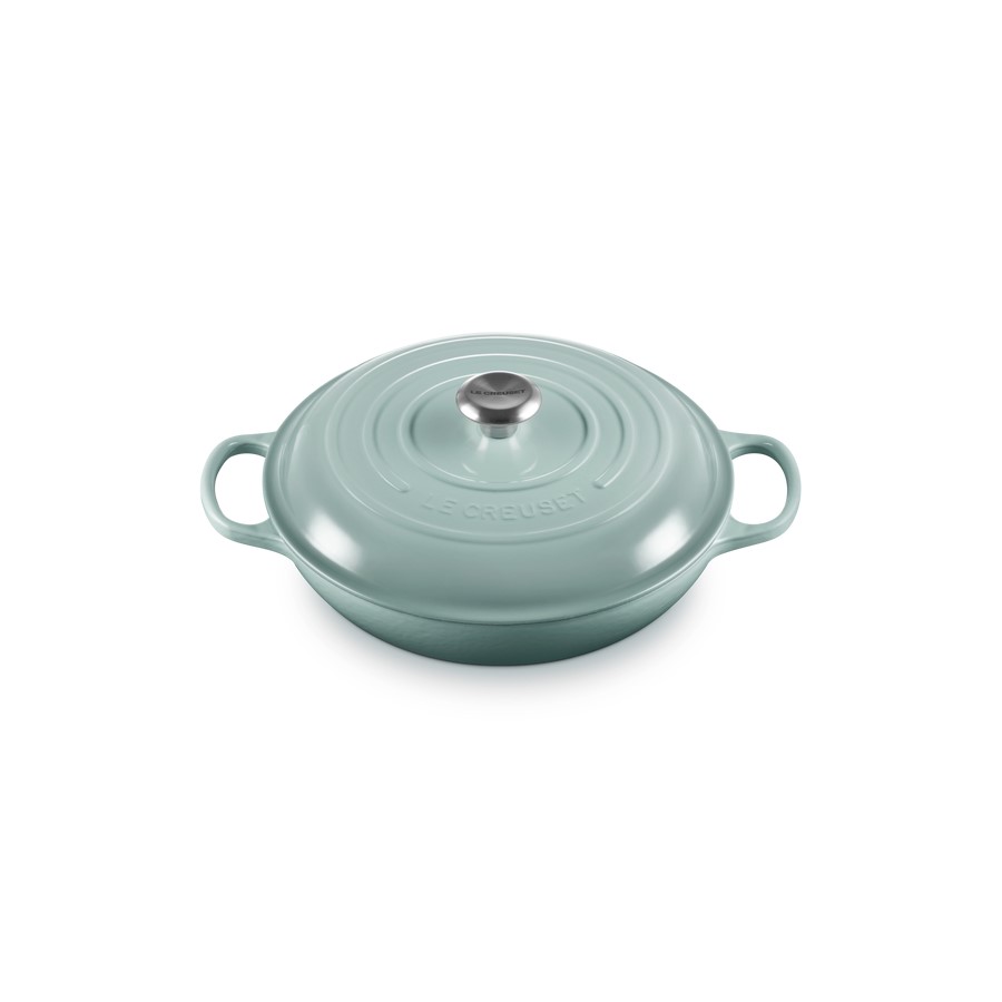 additioanl image for  Le Creuset Low Casserole Sea Salt 30 cm 