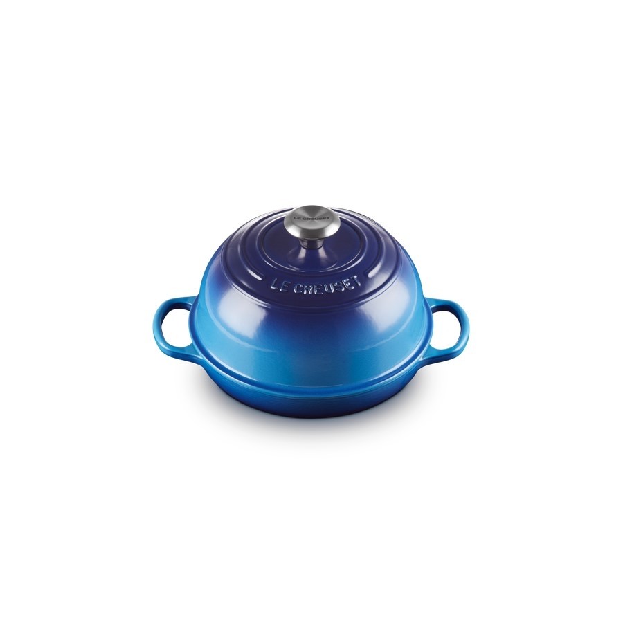 additioanl image for  Le Creuset Bread Oven Azur Blue 24 cm 
