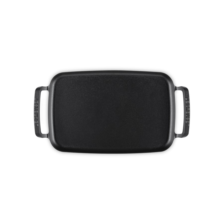 additioanl image for  Le Creuset O/Door Rect. Griddle M/Black 