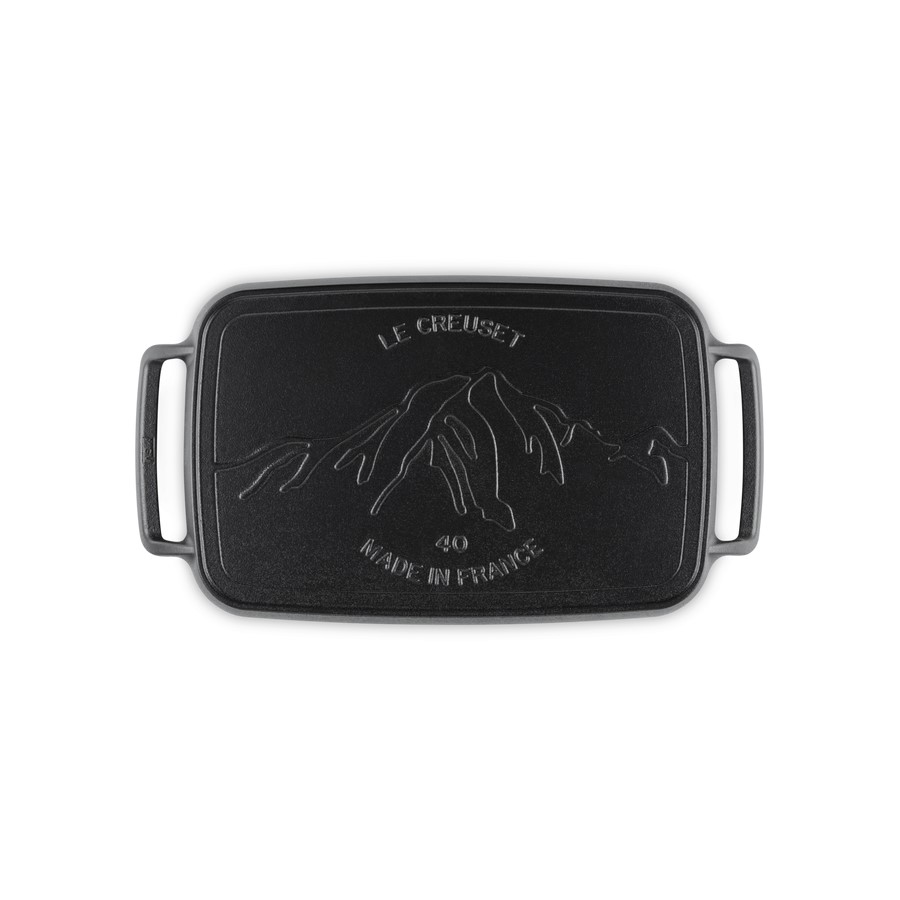additioanl image for  Le Creuset O/Door Rect. Griddle M/Black 