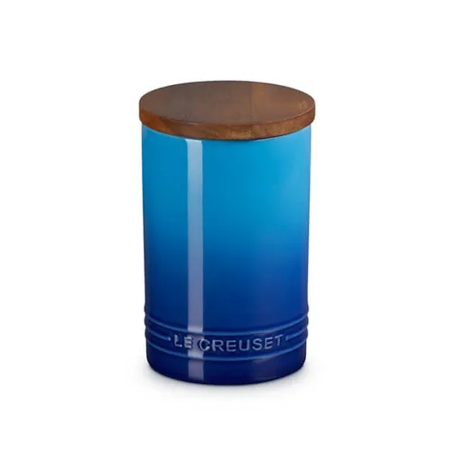 additioanl image for  Le Creuset Storage Jar Azure Blue 770 ml 