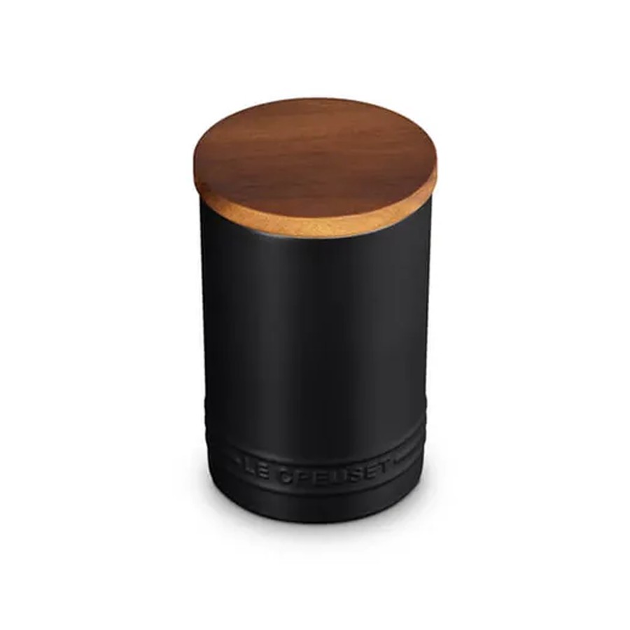 additioanl image for  Le Creuset Storage Jar Mat Black 770 ml 