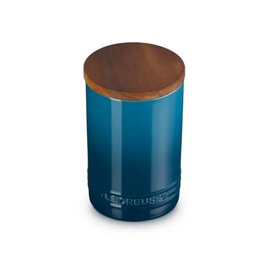 additioanl image for  Le Creuset Storage Jar Deep Teal 770 ml 