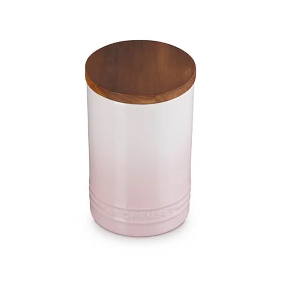 additioanl image for  Le Creuset Storage Jar Shell Pink 770 ml 
