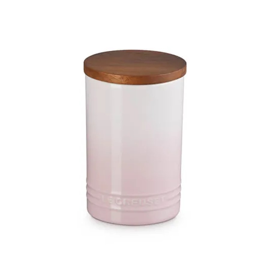 additioanl image for  Le Creuset Storage Jar Shell Pink 770 ml 