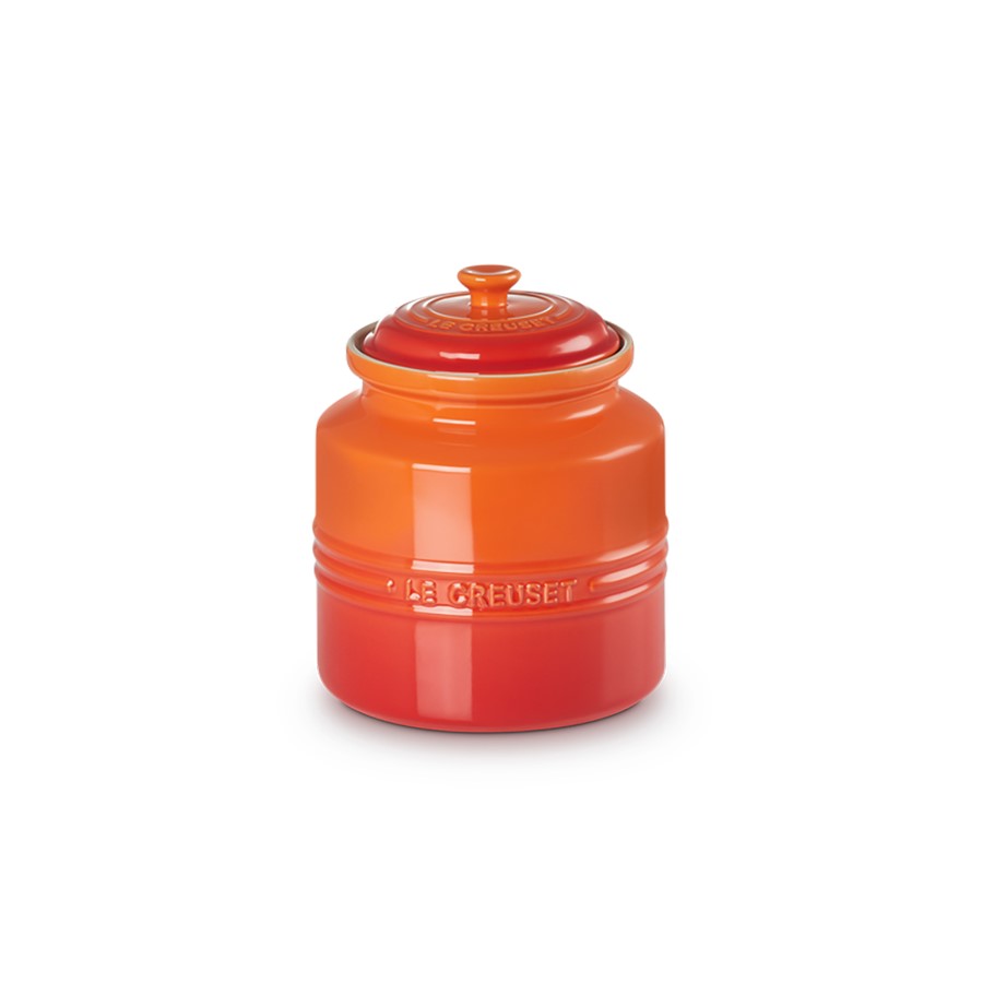 additioanl image for  Le Creuset Cookie Jar Flame 2.4 Litre 