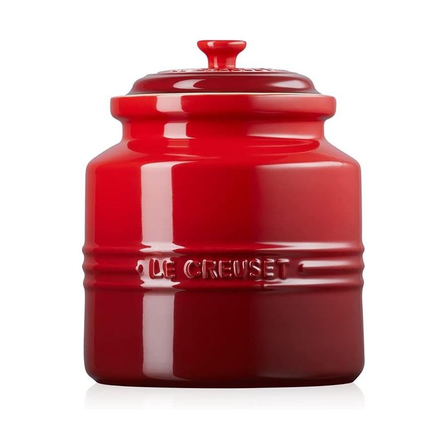 additioanl image for  Le Creuset Cookie Jar Cerise 2.4 Litre 