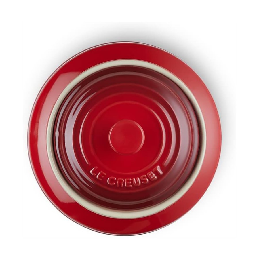 additioanl image for  Le Creuset Cookie Jar Cerise 2.4 Litre 