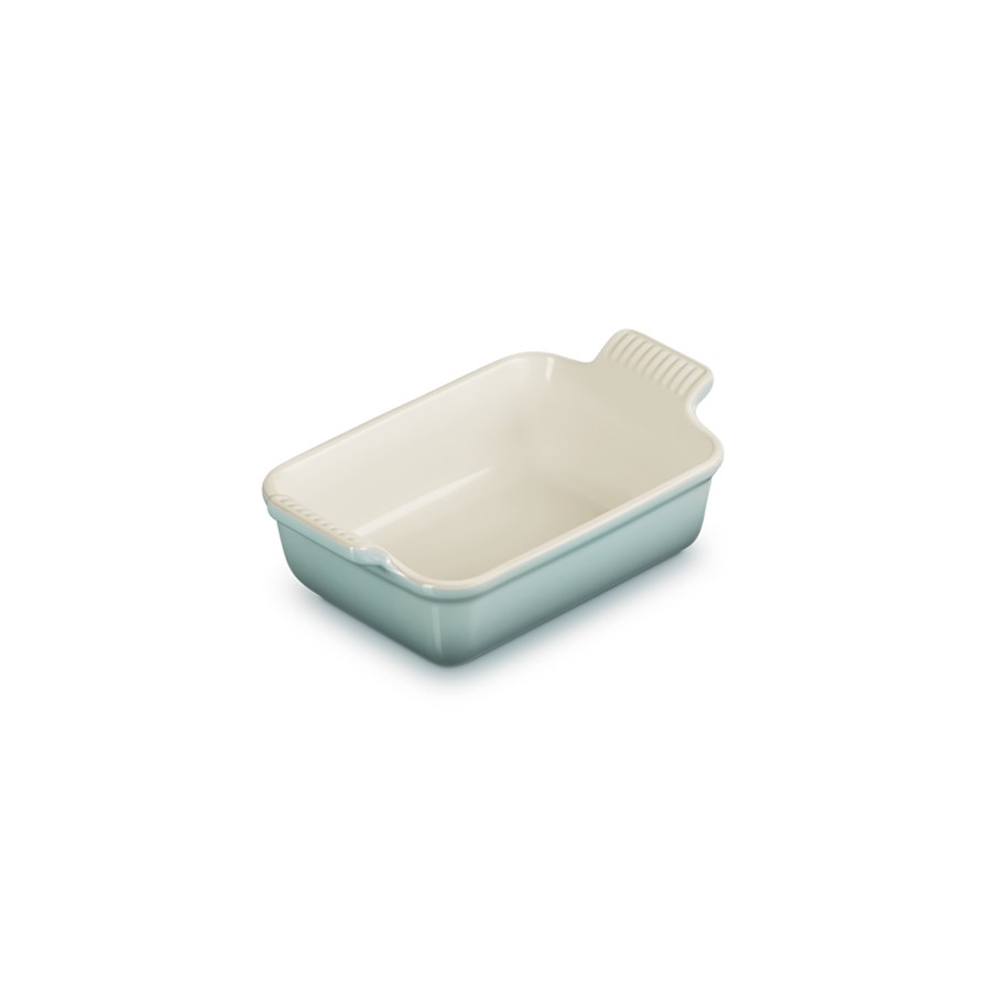 additioanl image for  Le Creuset Deep Rect Dish Sea Salt 19 cm 