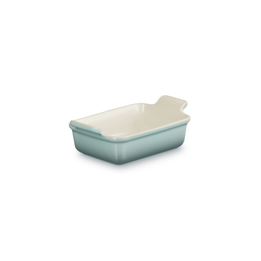 additioanl image for  Le Creuset Deep Rect Dish Sea Salt 19 cm 