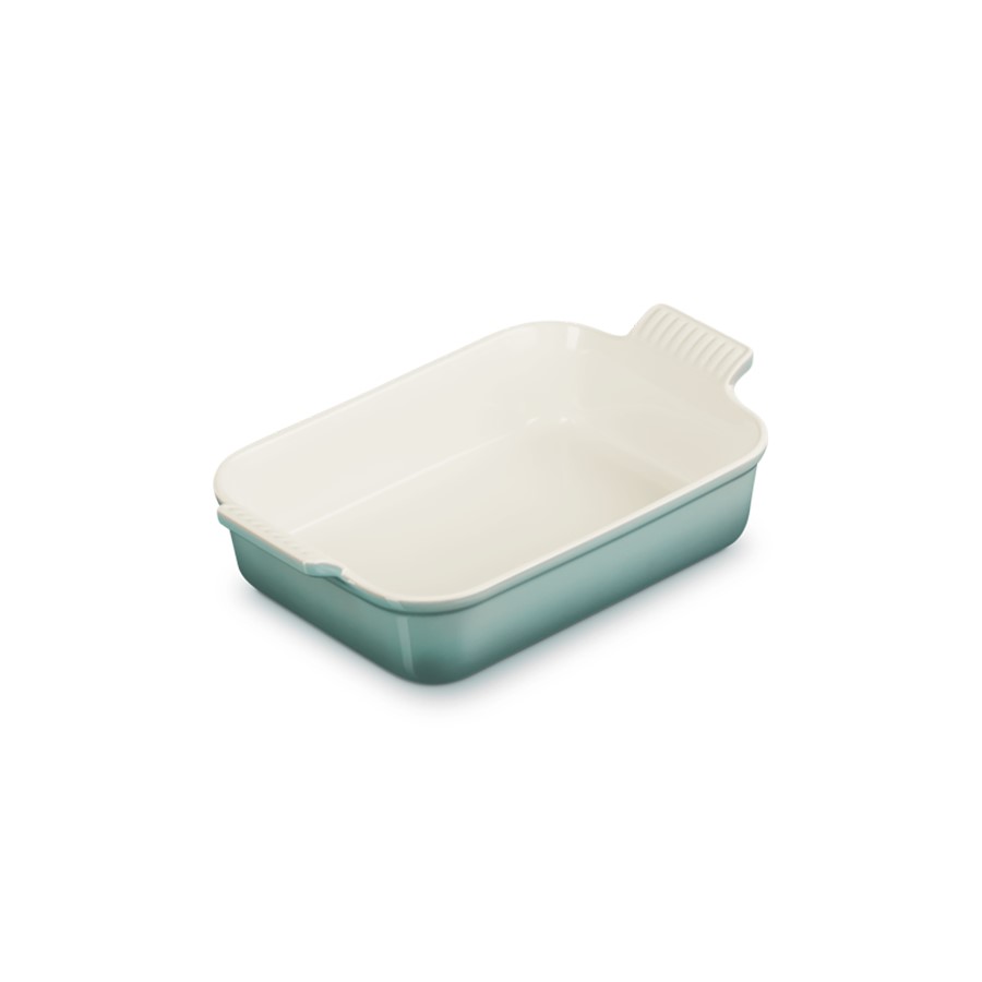 additioanl image for  Le Creuset Deep Rect Dish Sea Salt 26 cm 