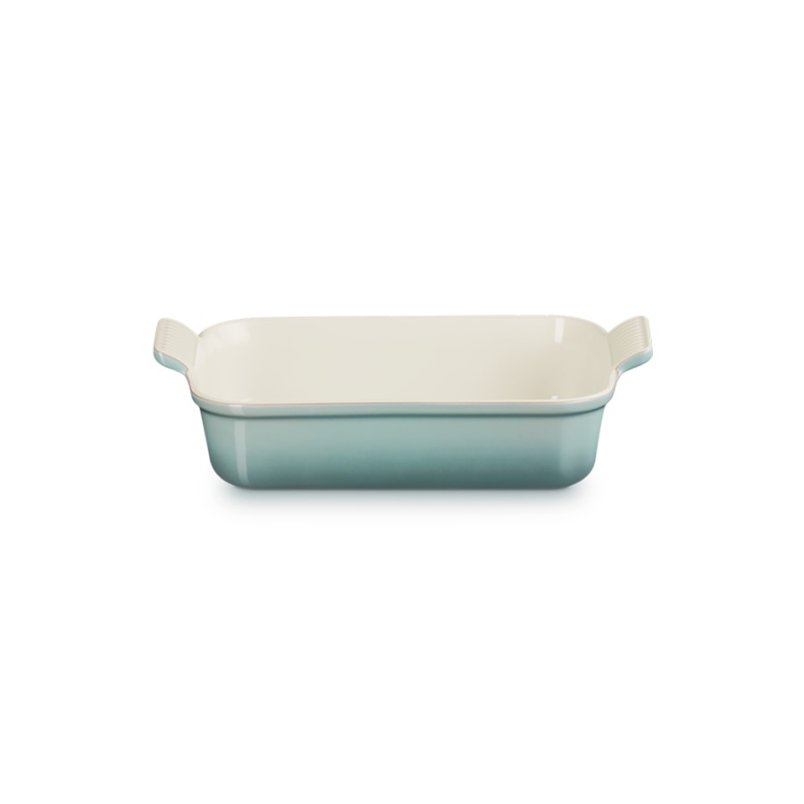 additioanl image for  Le Creuset Deep Rect Dish Sea Salt 26 cm 