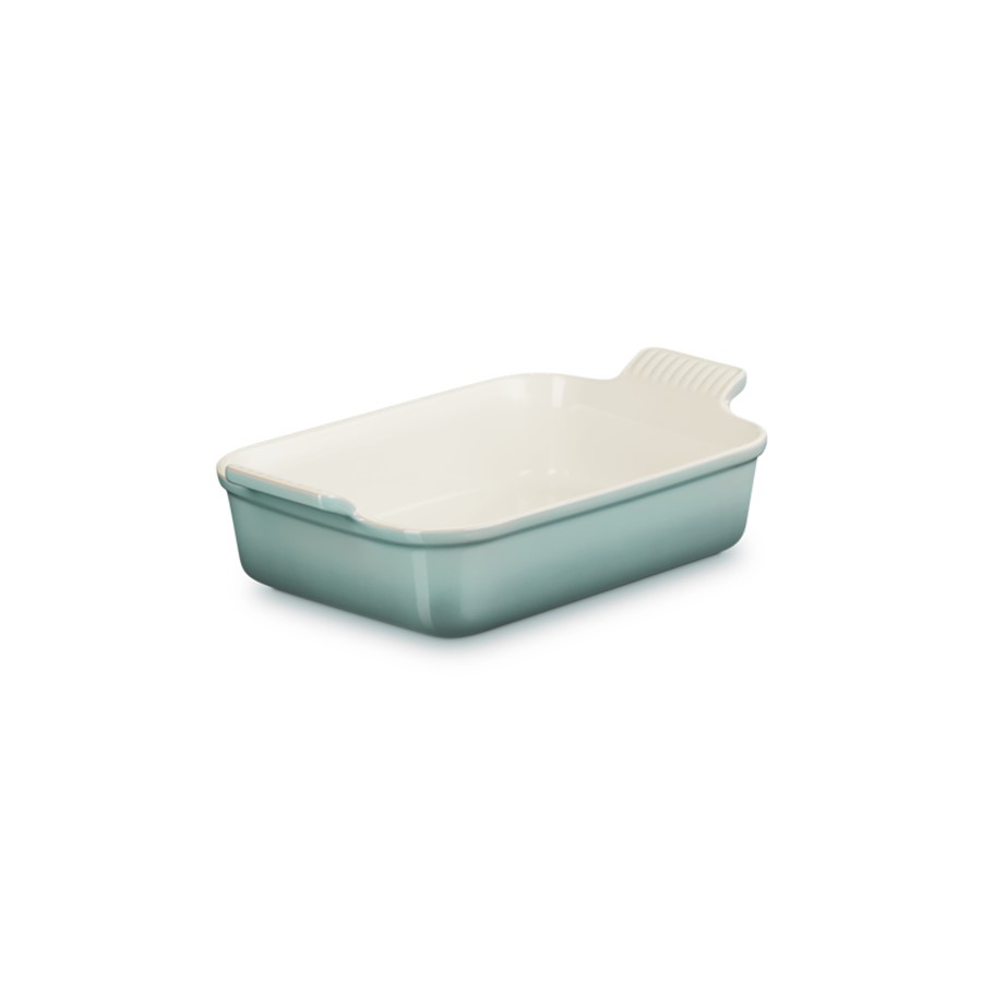 additioanl image for  Le Creuset Deep Rect Dish Sea Salt 26 cm 
