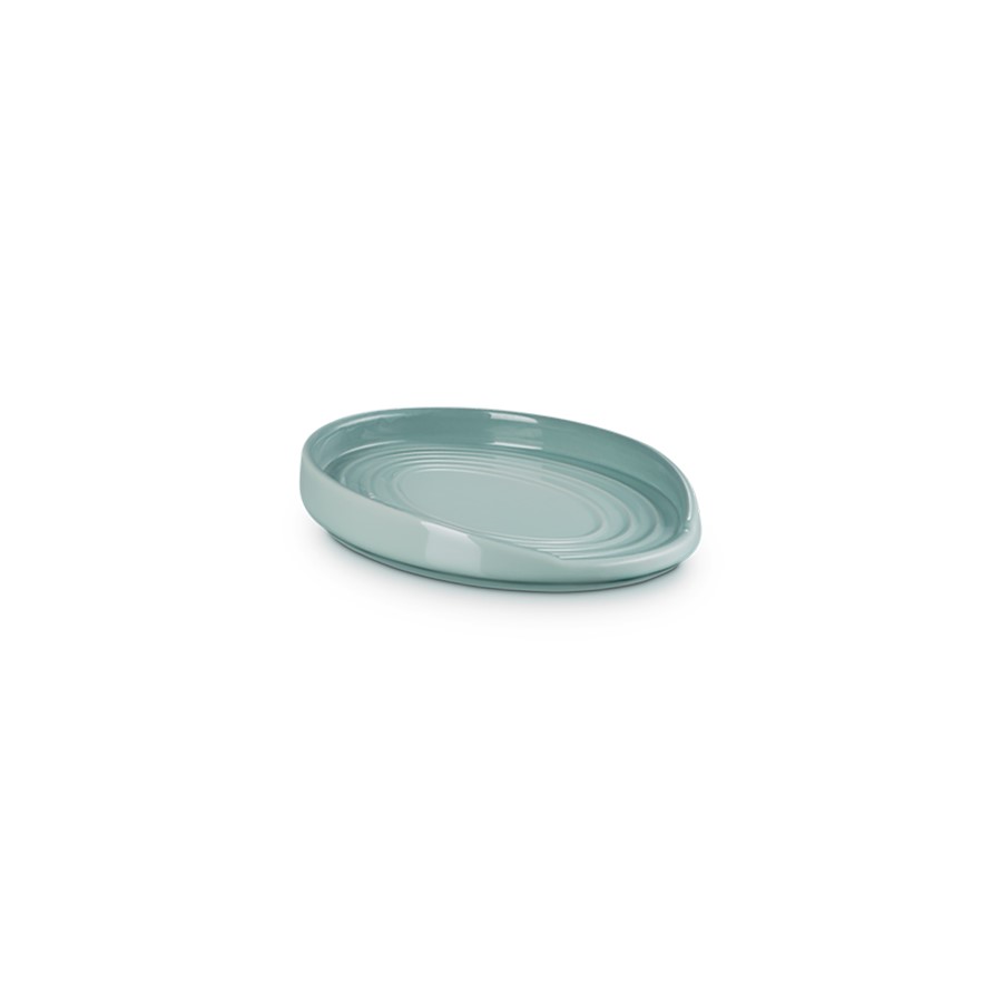 additioanl image for  Le Creuset Oval Spoon Rest Sea Salt 16cm 
