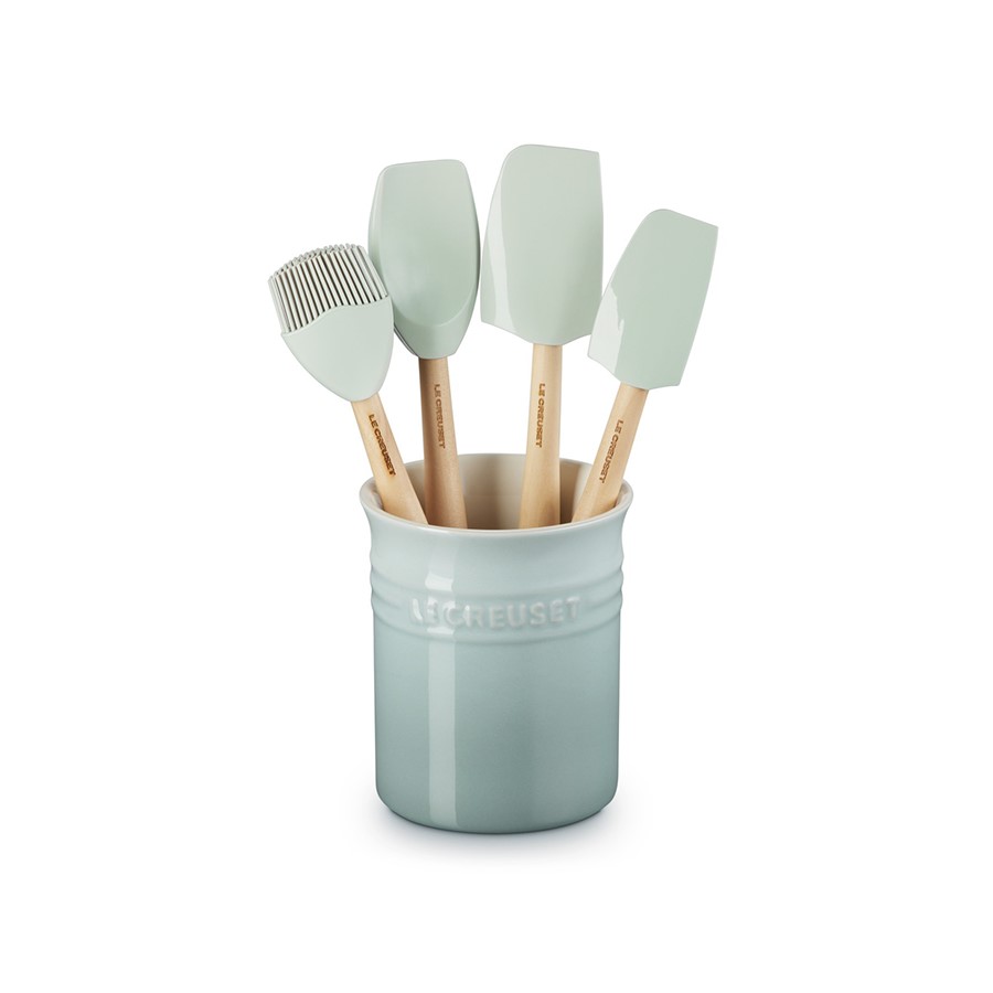 additioanl image for  Le Creuset Utensil Jar+4 Utensils S/Salt 