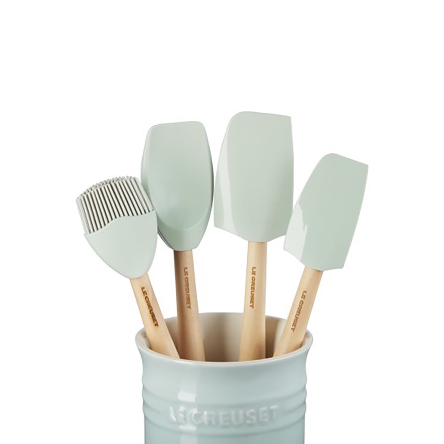 additioanl image for  Le Creuset Utensil Jar+4 Utensils S/Salt 